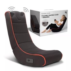 Sharper Image Foldable Gaming Chair with Onboard Speakers